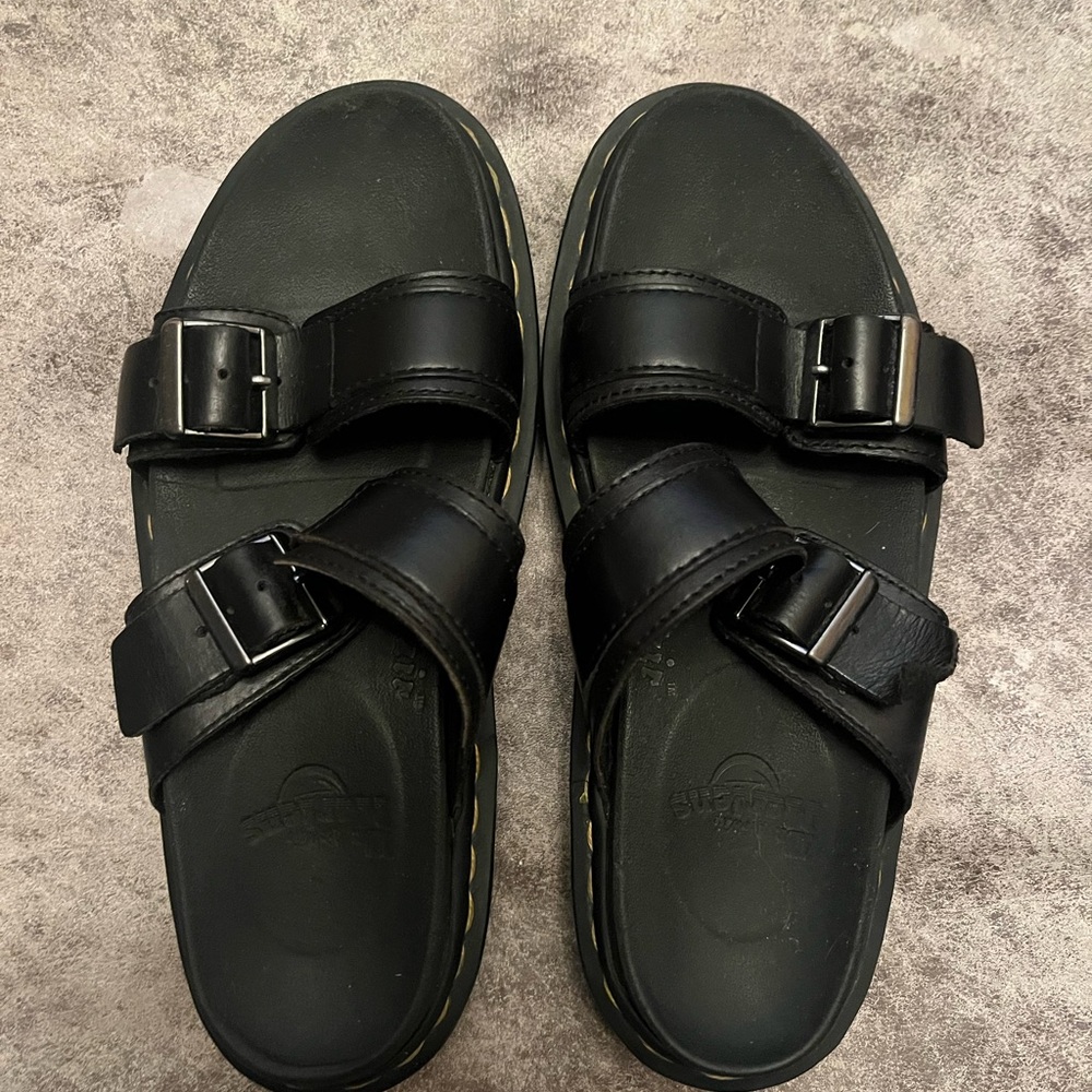 Dr. Martens Black Sandals